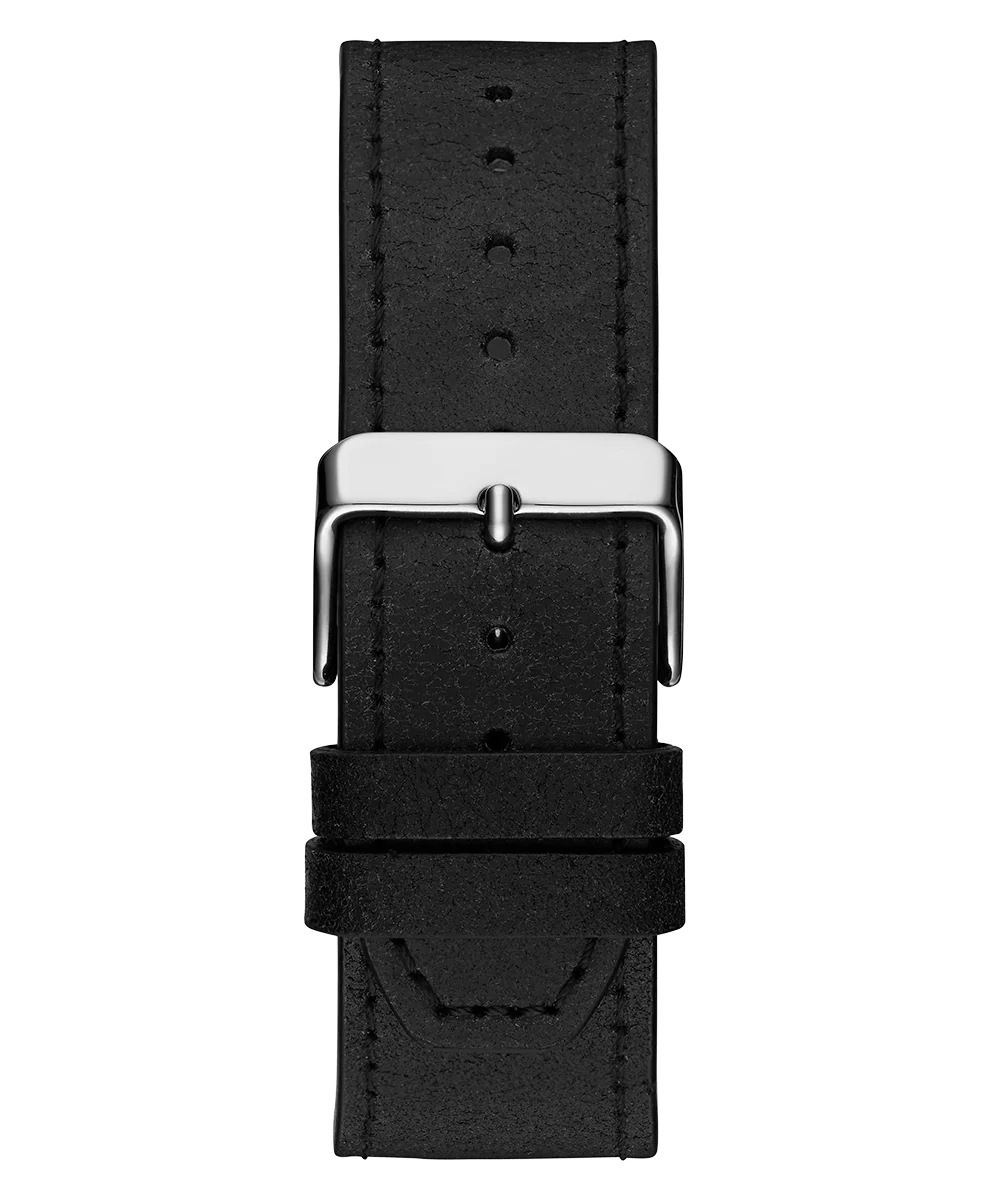 GUESS Mens Black Silver Tone Multi-function Watch - Image 8