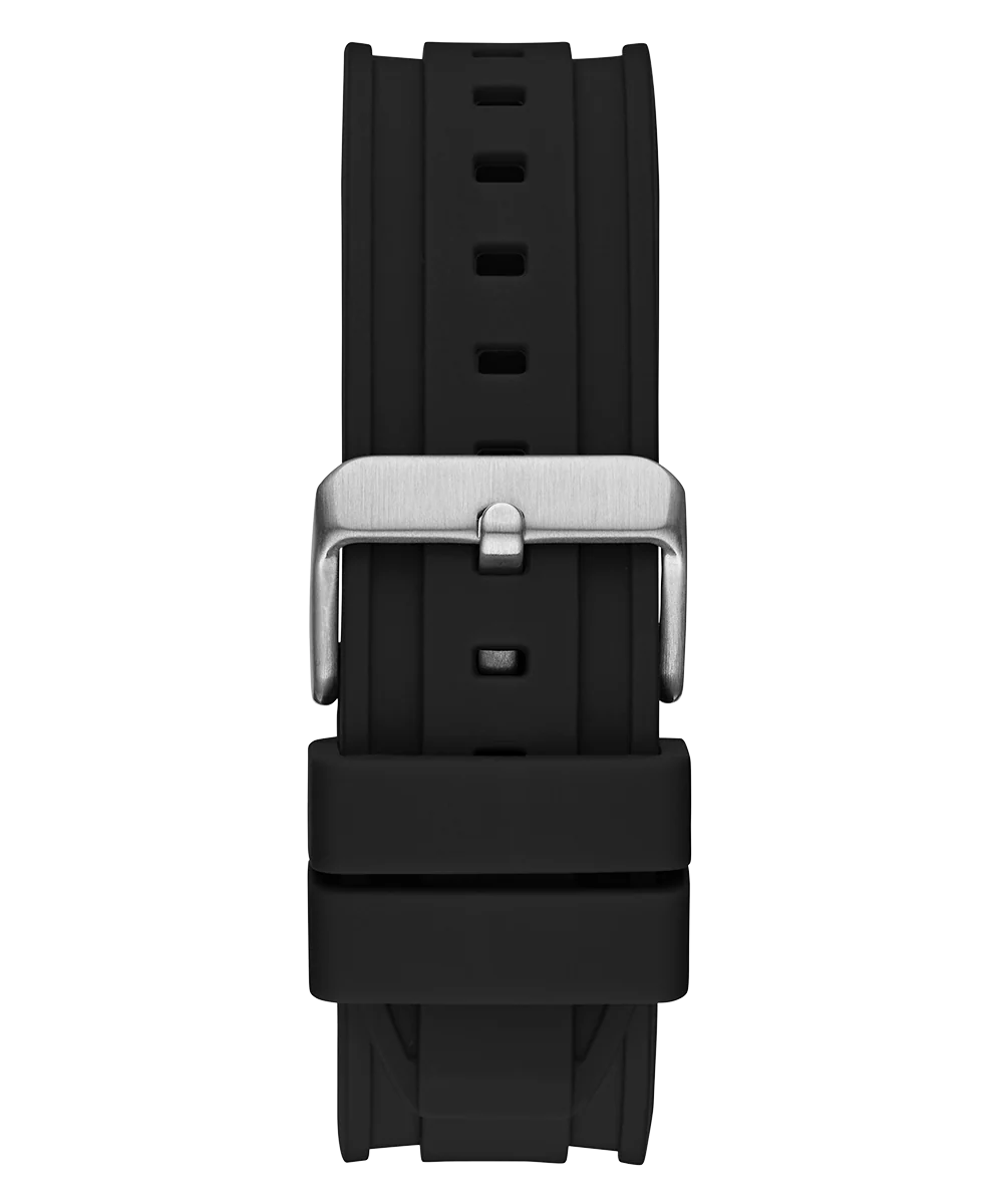 GUESS Mens Black Silver Tone Multi-function Watch - Image 7