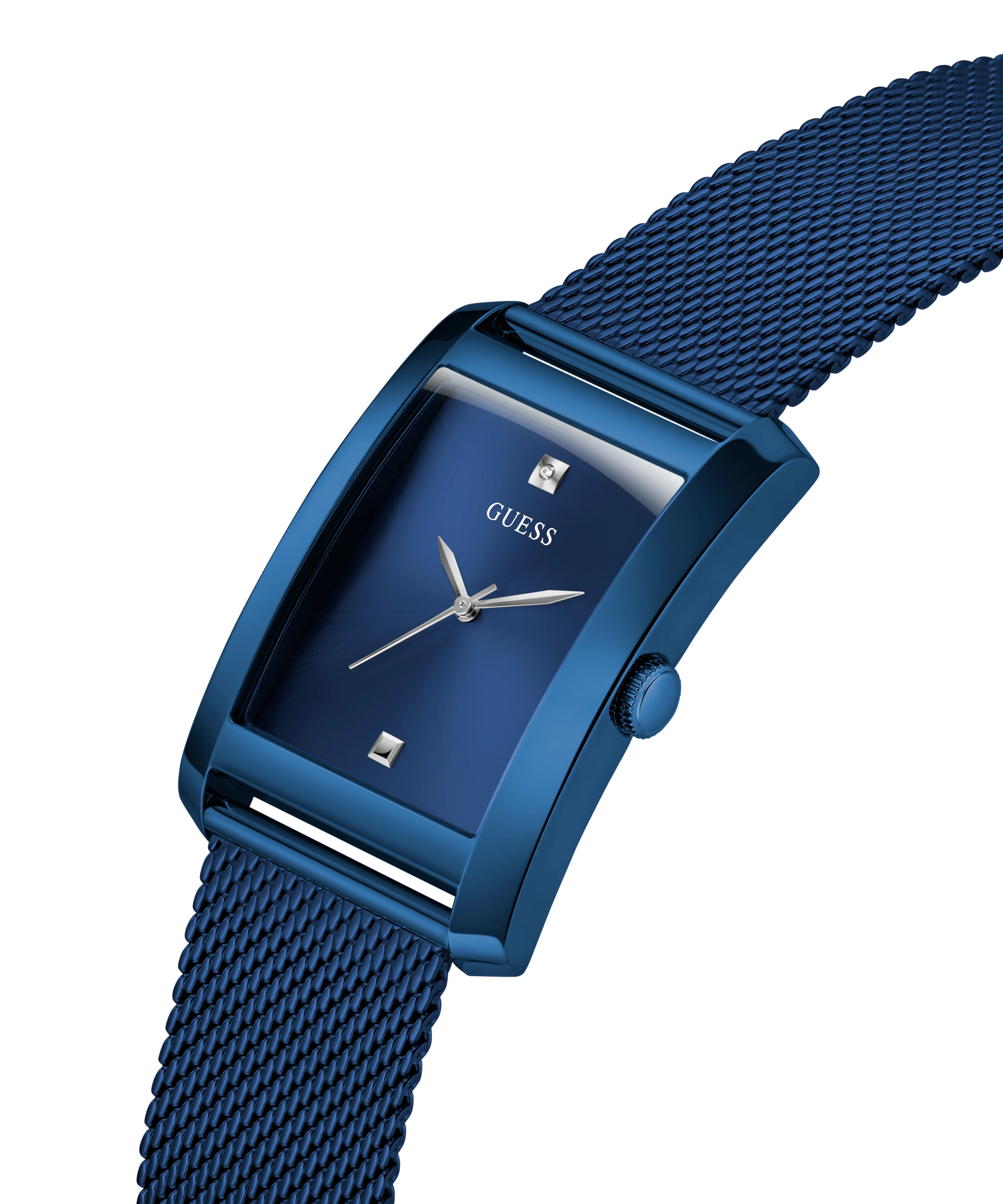 GUESS Mens Blue Analog Watch - Image 2