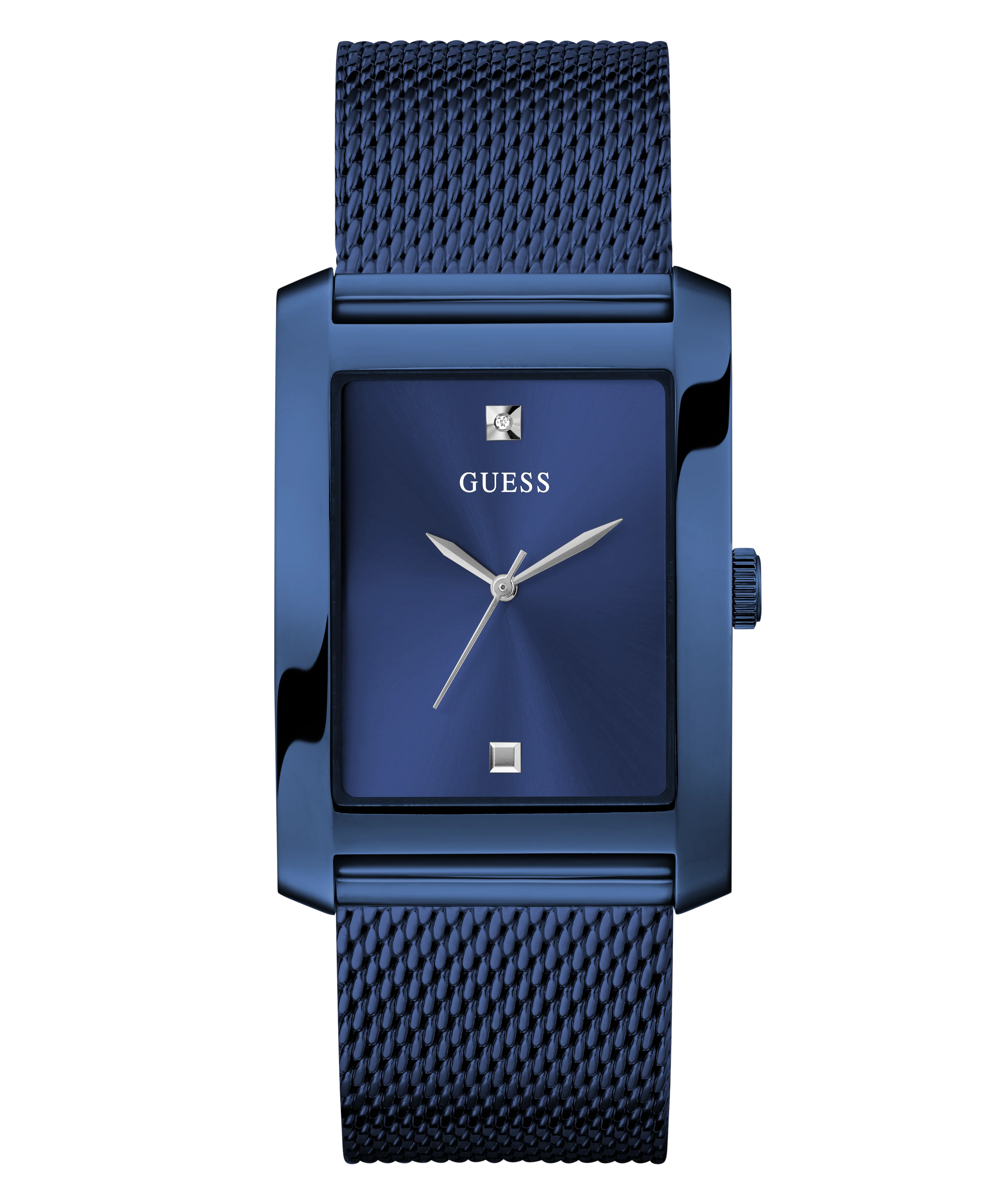 GUESS Mens Blue Analog Watch - Image 4
