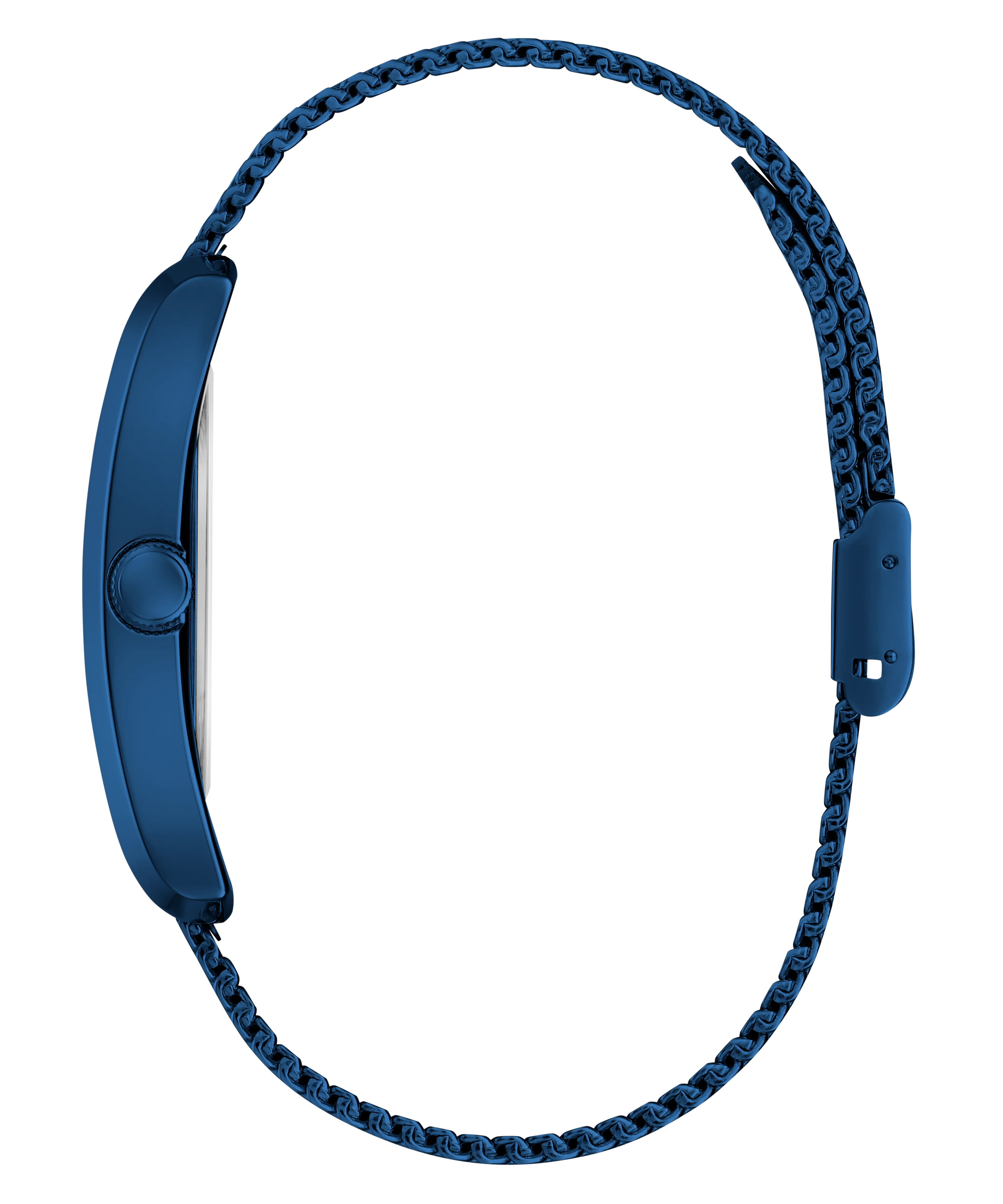 GUESS Mens Blue Analog Watch - Image 8