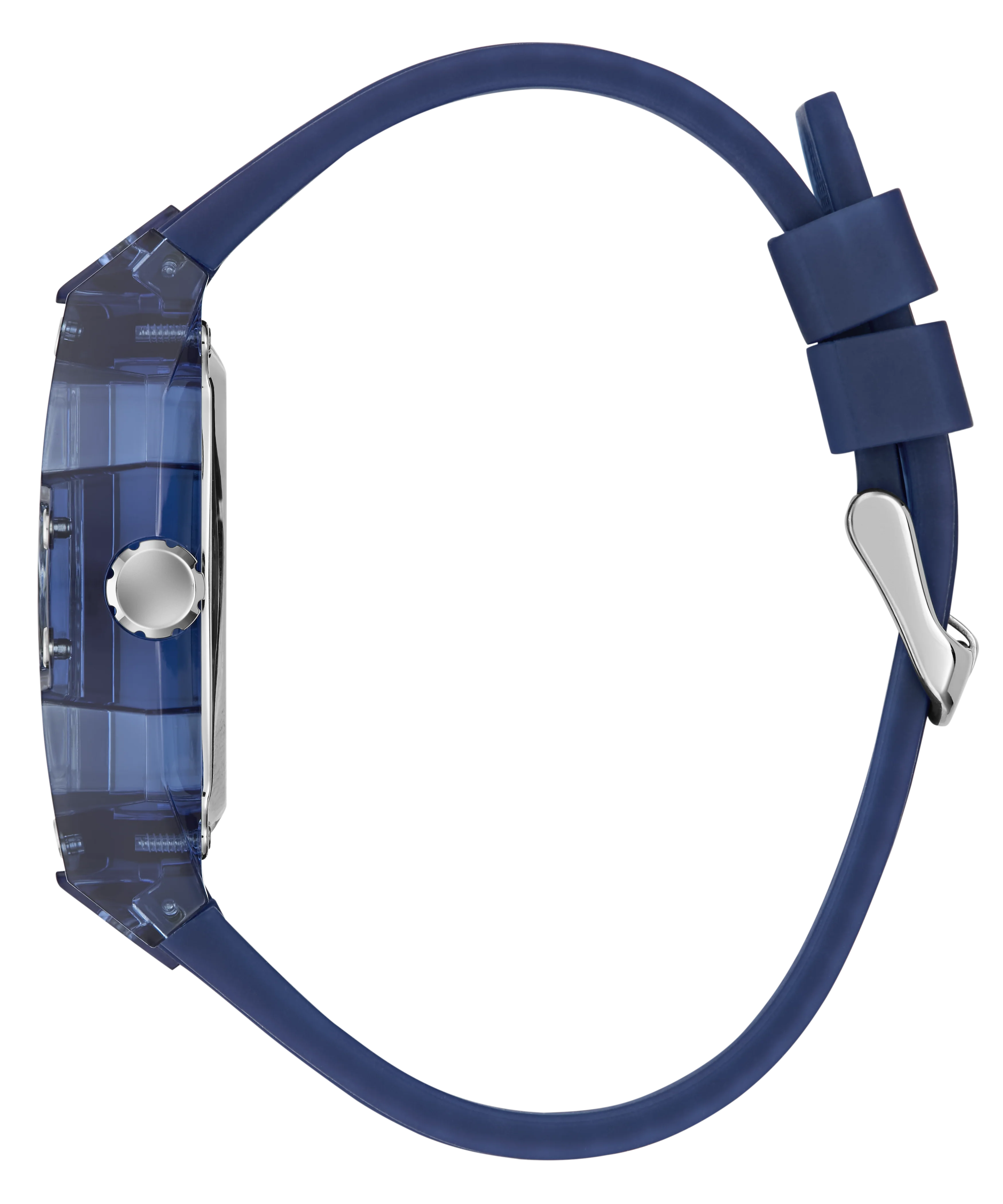 GUESS Mens Blue Analog Watch - Image 8