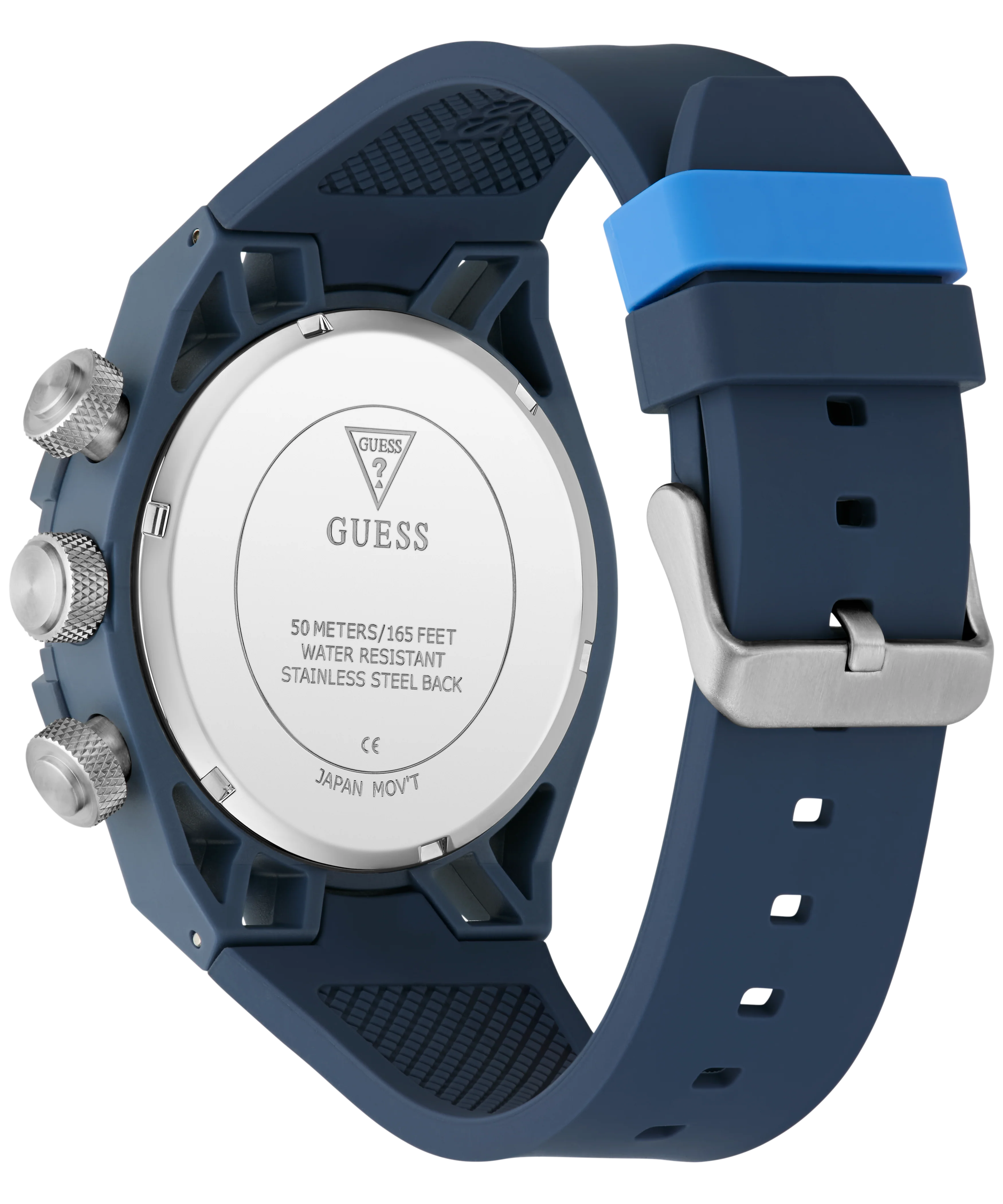 GUESS Mens Blue Multi-function Watch - Image 4