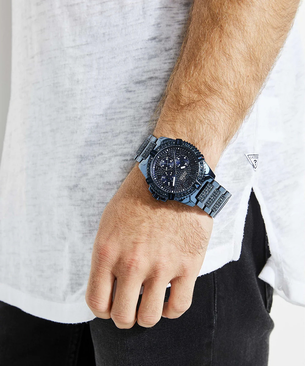 GUESS Mens Blue Multi-function Watch - Image 2