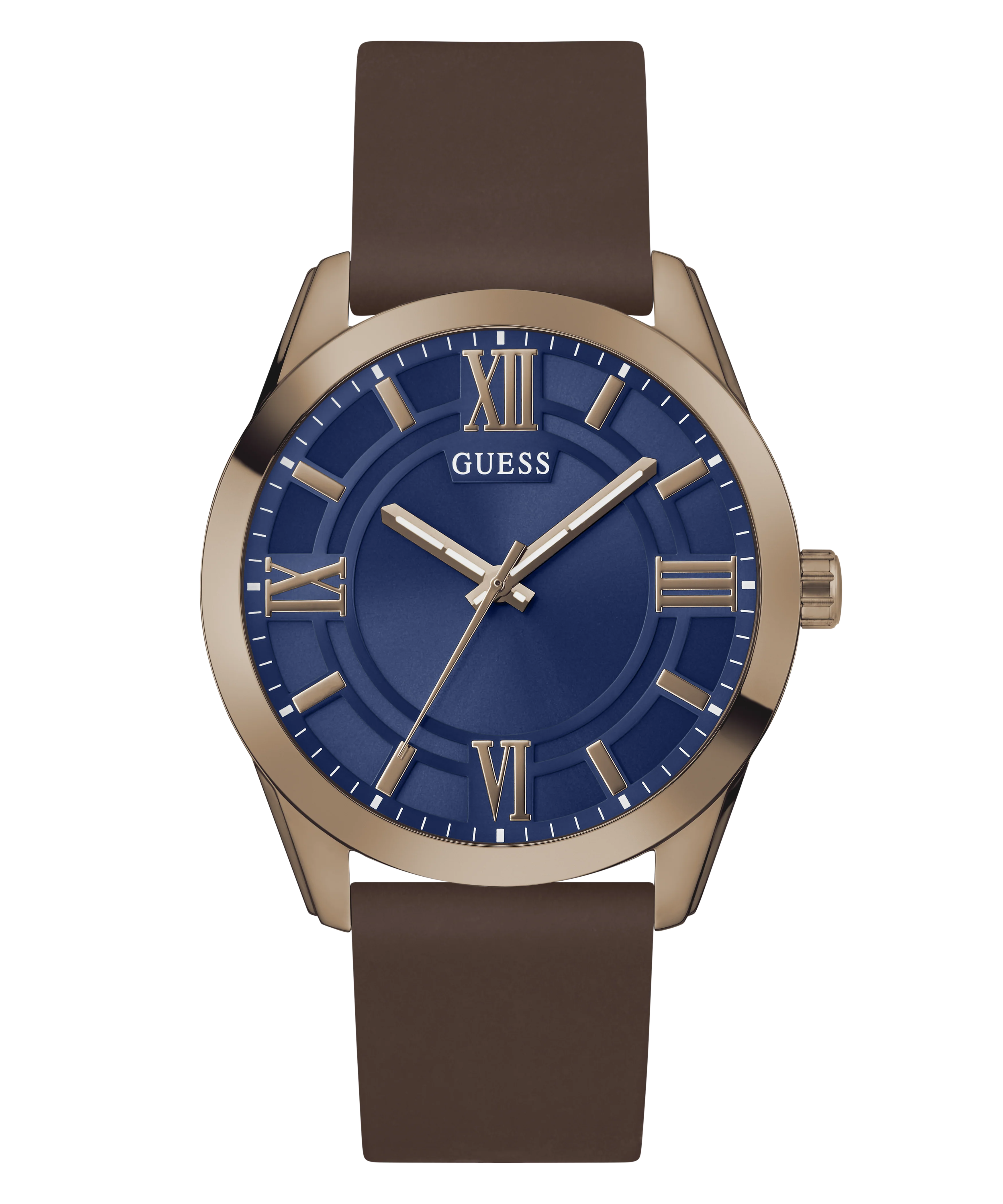 GUESS Mens Brown Coffee Analog Watch - Image 4