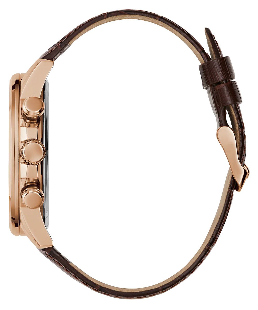 GUESS Mens Brown Multi-function Watch - Image 9