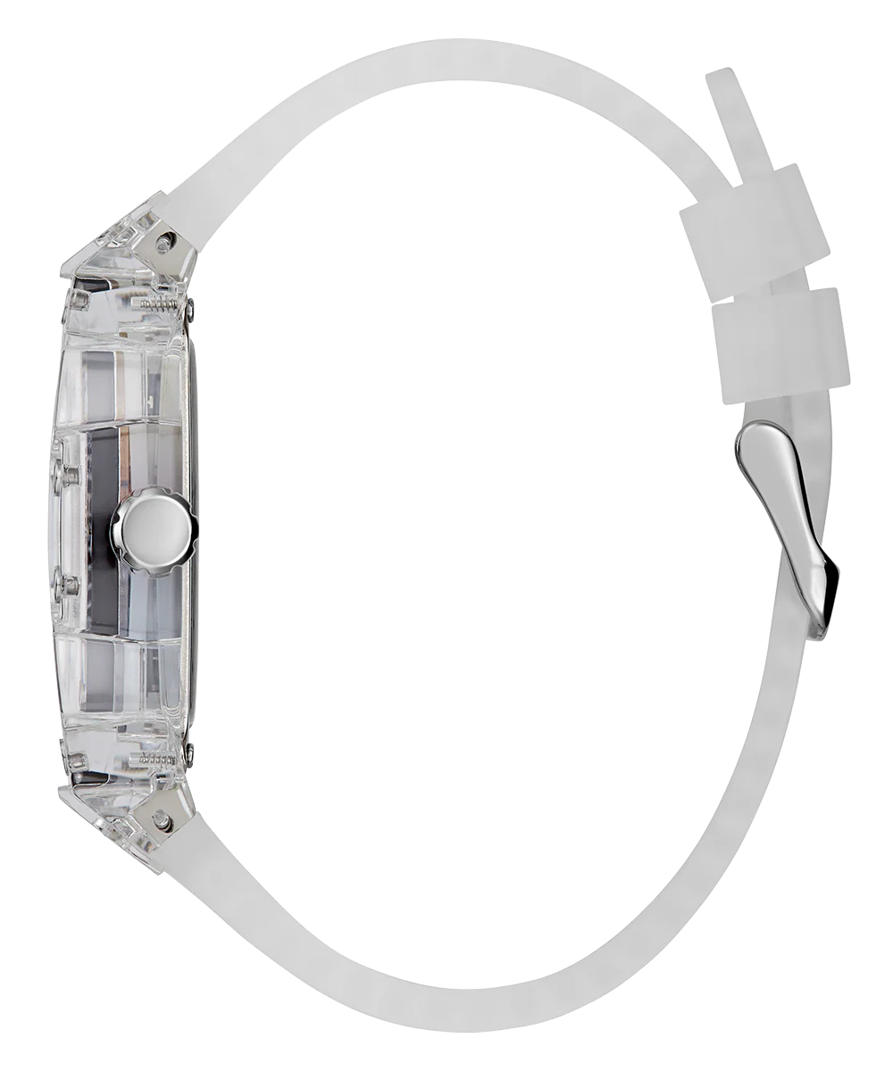 GUESS Mens Clear Multi-function Watch - Image 4
