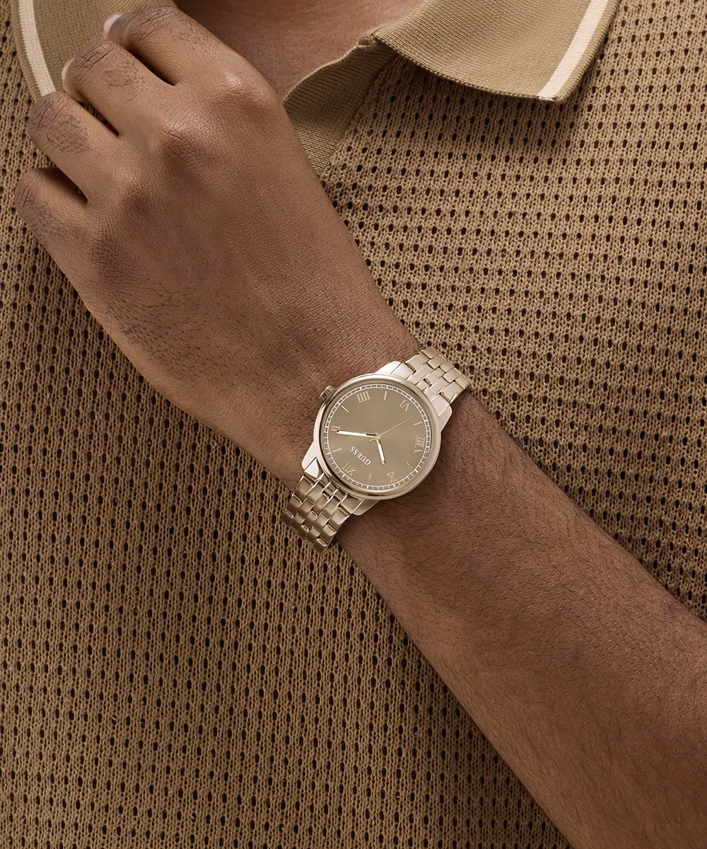 GUESS Mens Coffee Analog Watch - Image 3