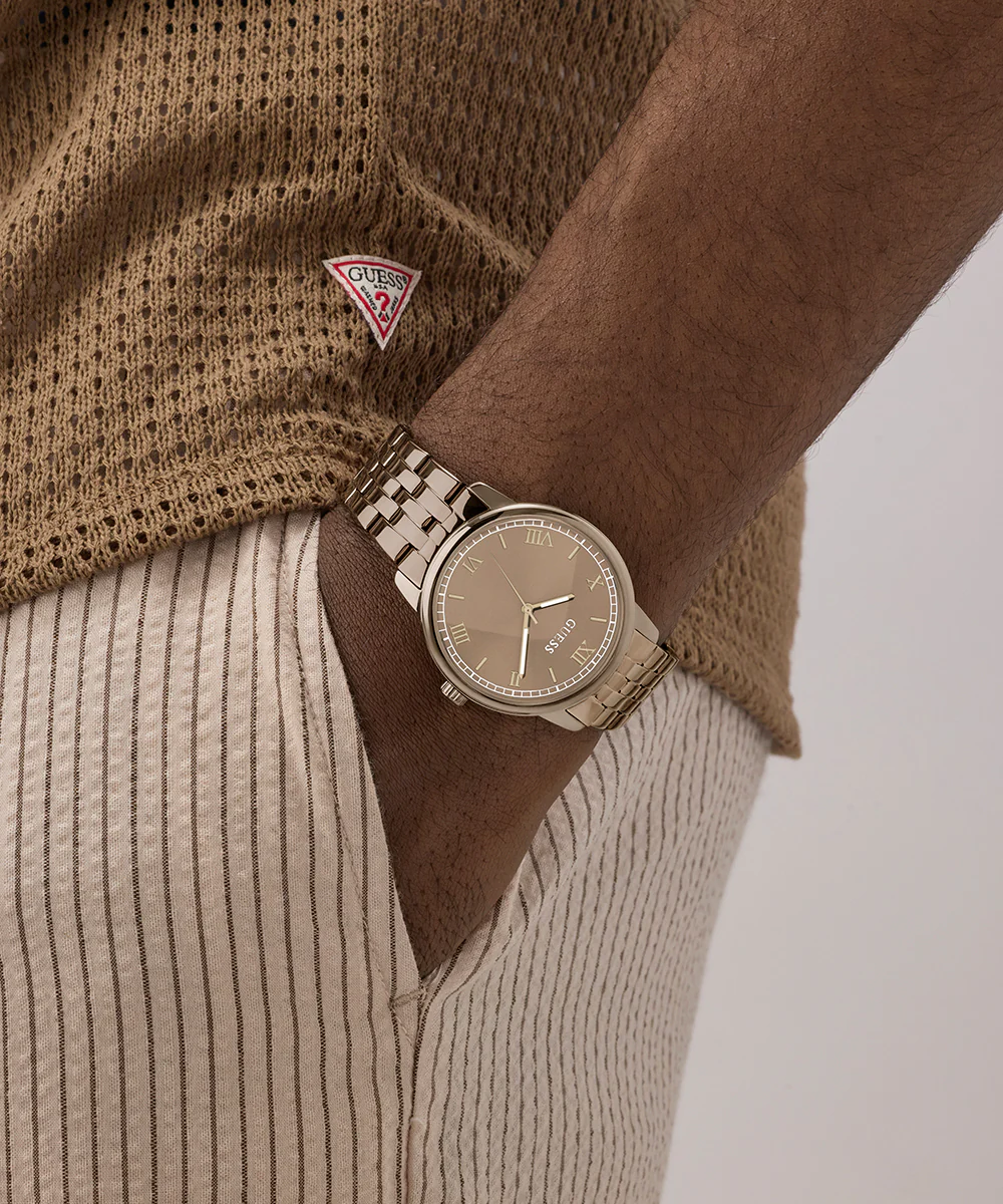 GUESS Mens Coffee Analog Watch - Image 5