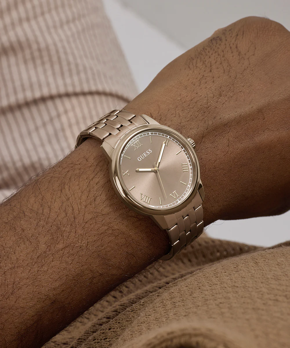 GUESS Mens Coffee Analog Watch - Image 6