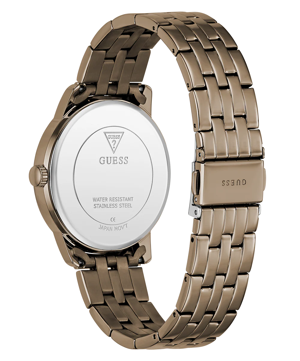 GUESS Mens Coffee Analog Watch - Image 7