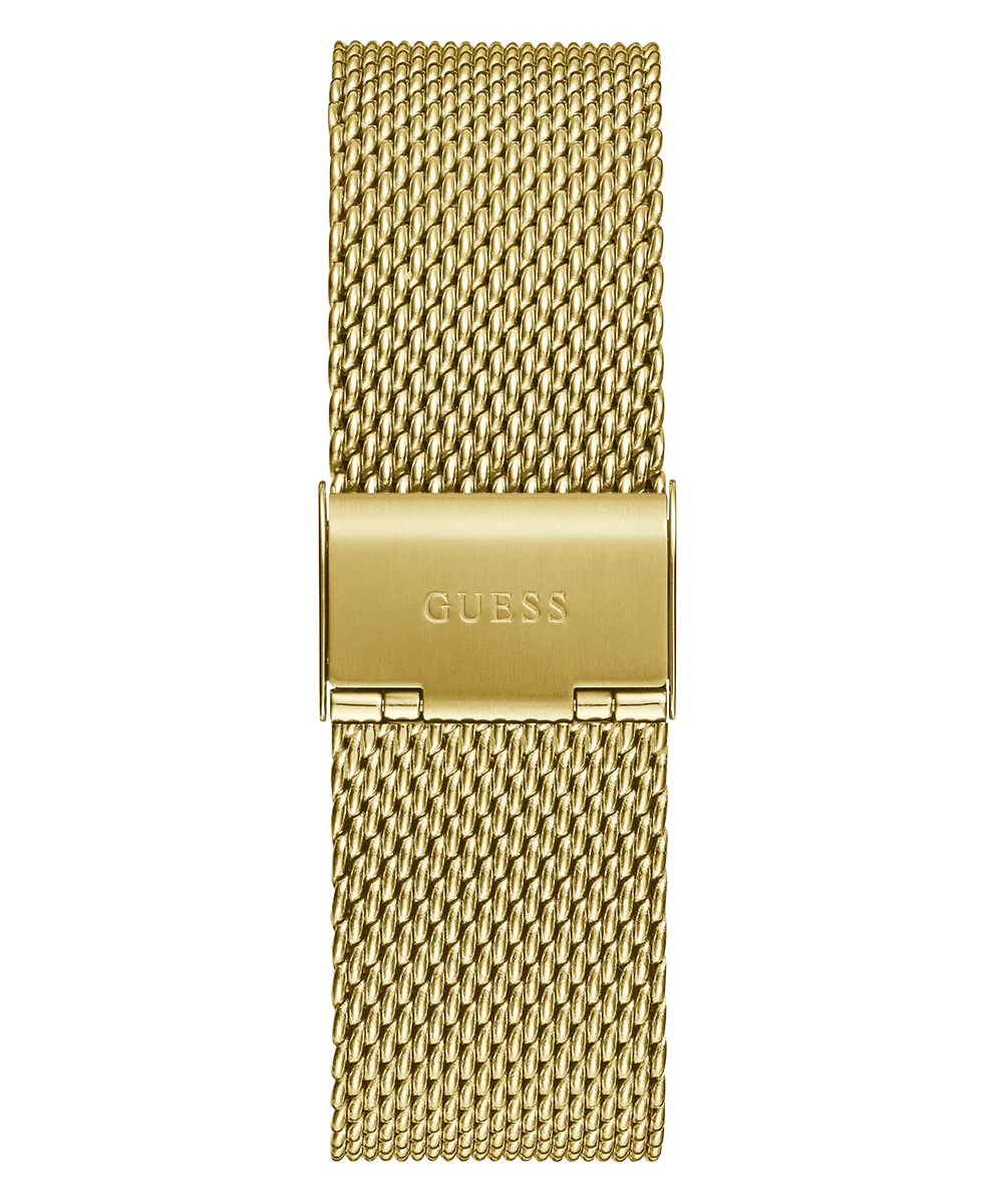 GUESS Mens Gold Tone Analog Watch - Image 6