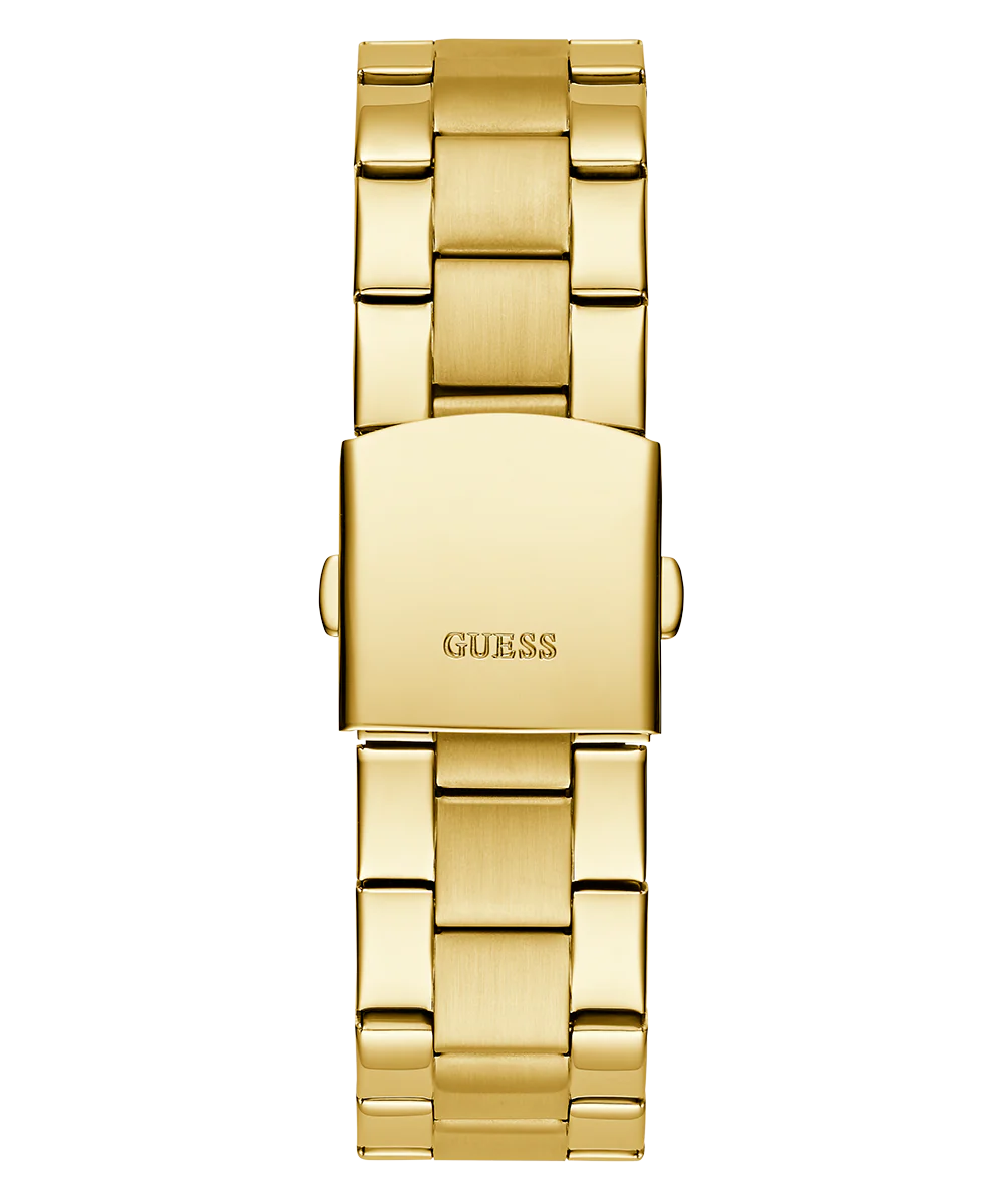 GUESS Mens Gold Tone Analog Watch - Image 8