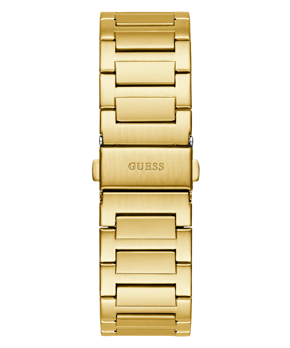 GUESS Mens Gold Tone Analog Watch - Image 8