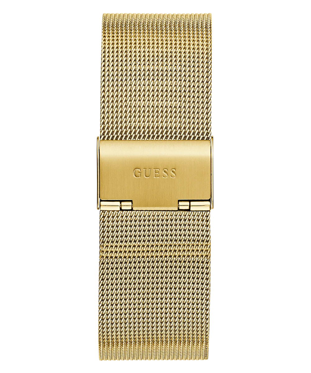 GUESS Mens Gold Tone Analog Watch - Image 8