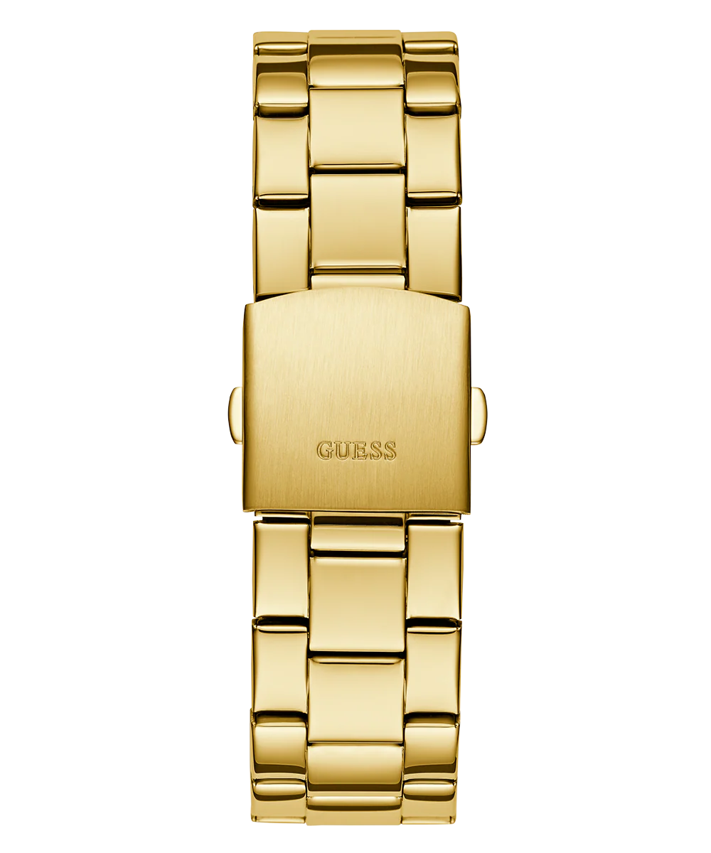 GUESS Mens Gold Tone Analog Watch - Image 8