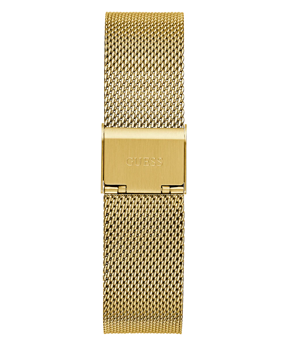 GUESS Mens Gold Tone Analog Watch - Image 8