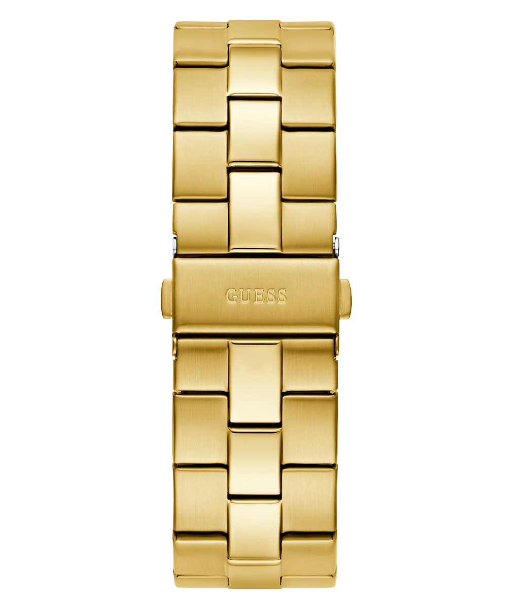 GUESS Mens Gold Tone Analog Watch - Image 10