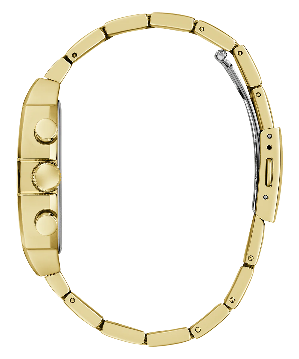 GUESS Mens Gold Tone Analog Watch - Image 8
