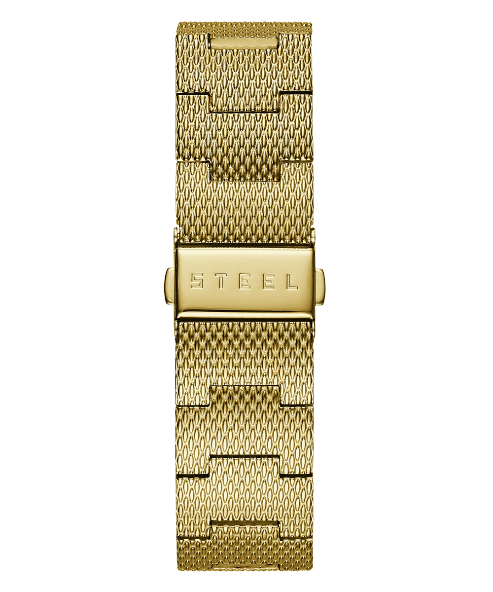 GUESS Mens Gold Tone Analog Watch - Image 2