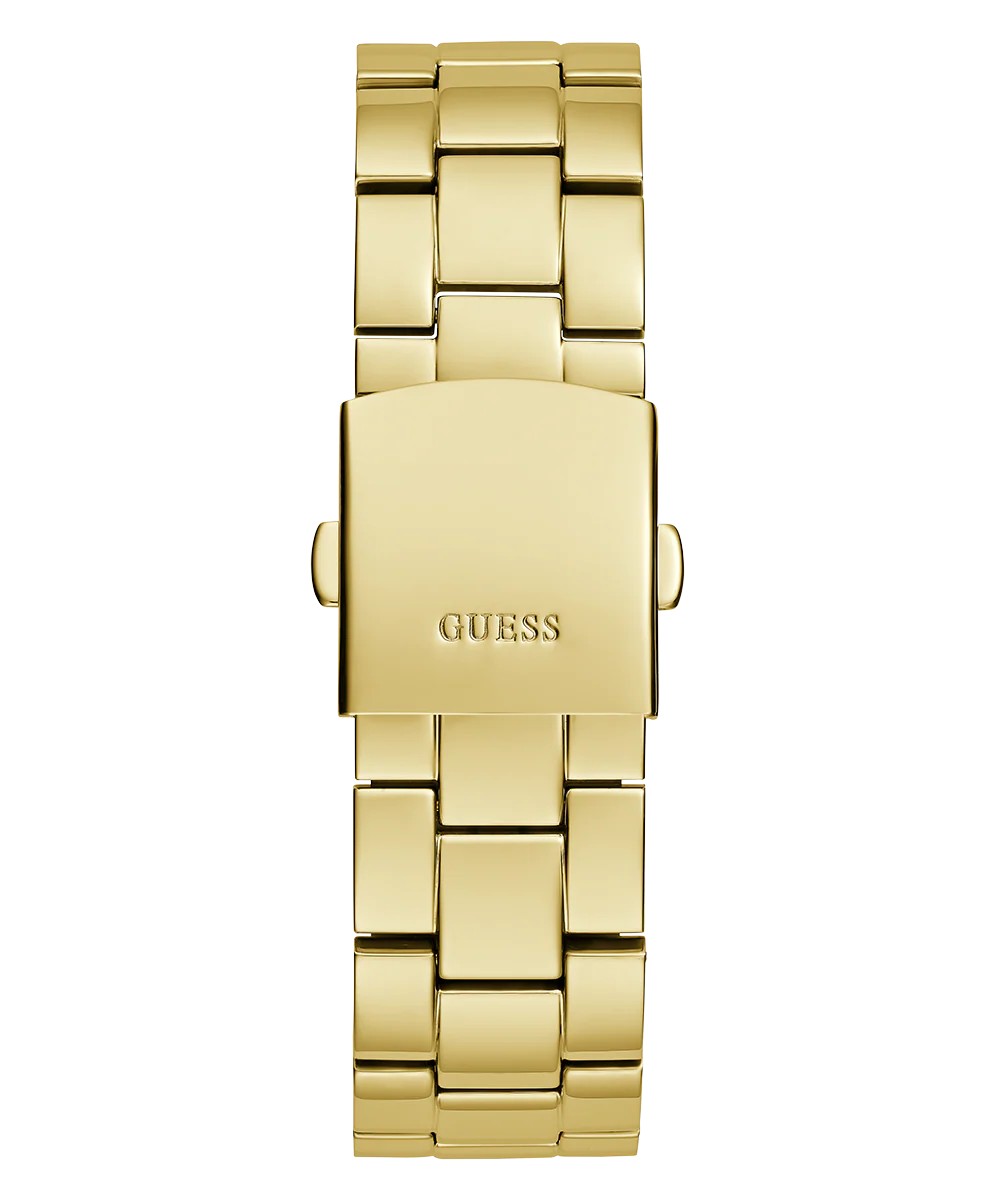GUESS Mens Gold Tone Analog Watch - Image 3