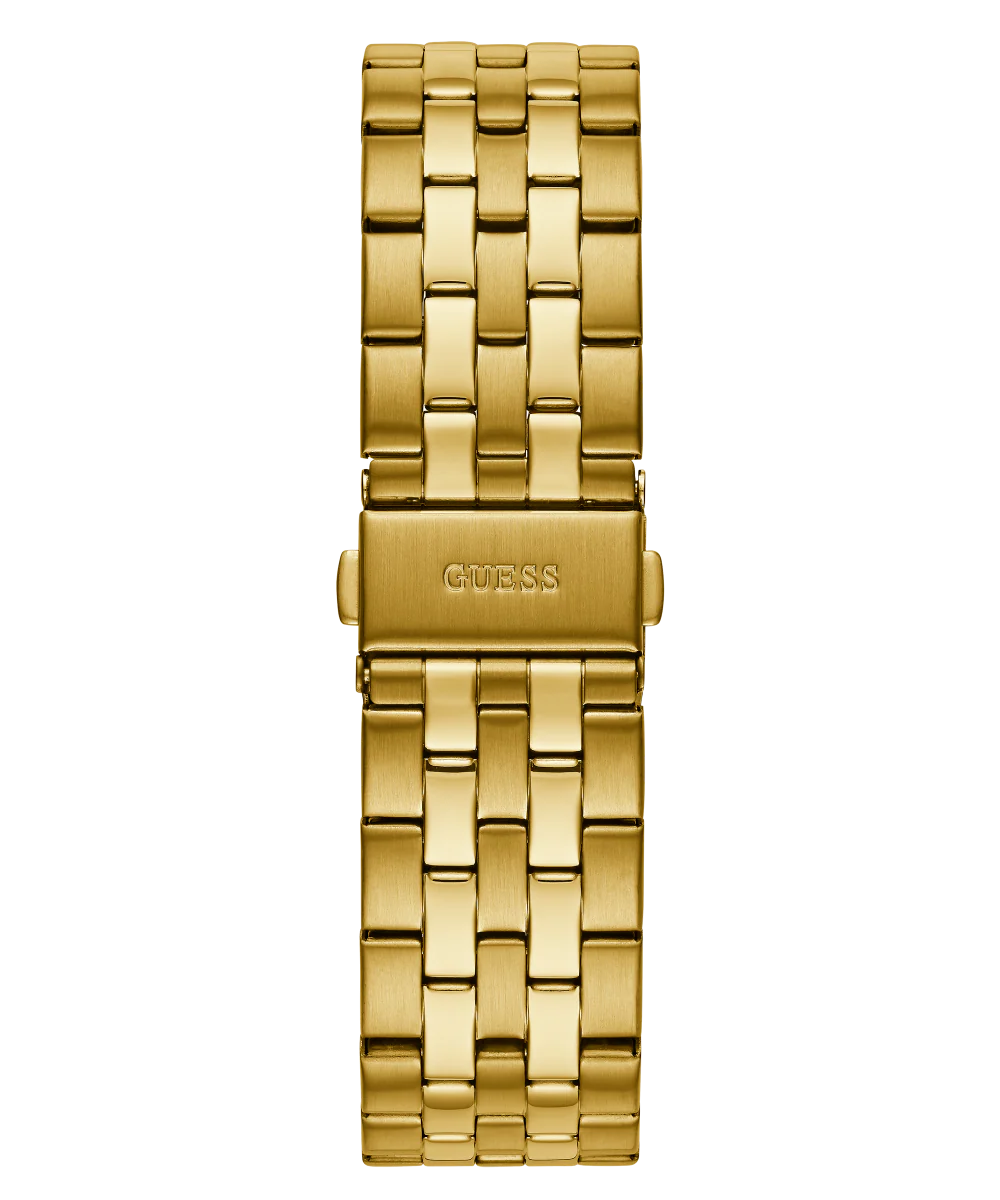GUESS Mens Gold Tone Multi-function Watch - Image 3