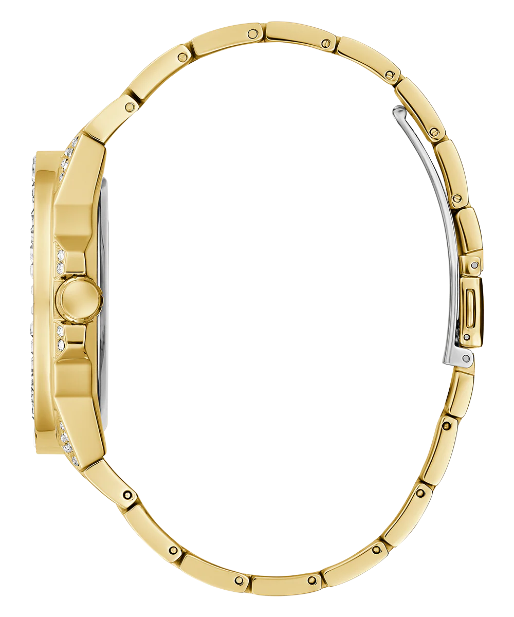 GUESS Mens Gold Tone Multi-function Watch - Image 7