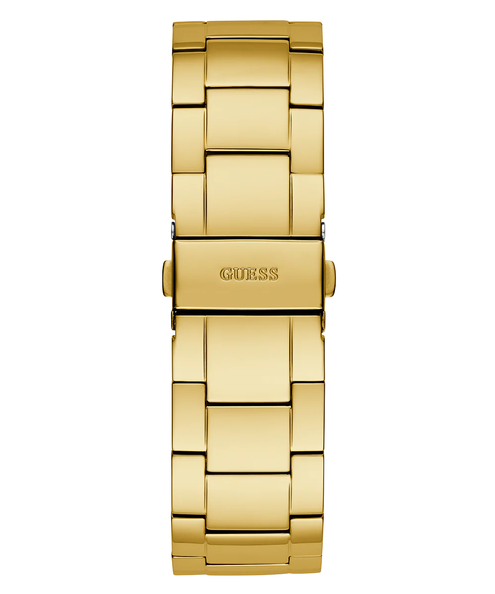GUESS Mens Gold Tone Multi-function Watch - Image 8