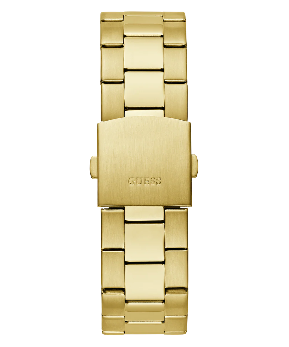 GUESS Mens Gold Tone Multi-function Watch - Image 8