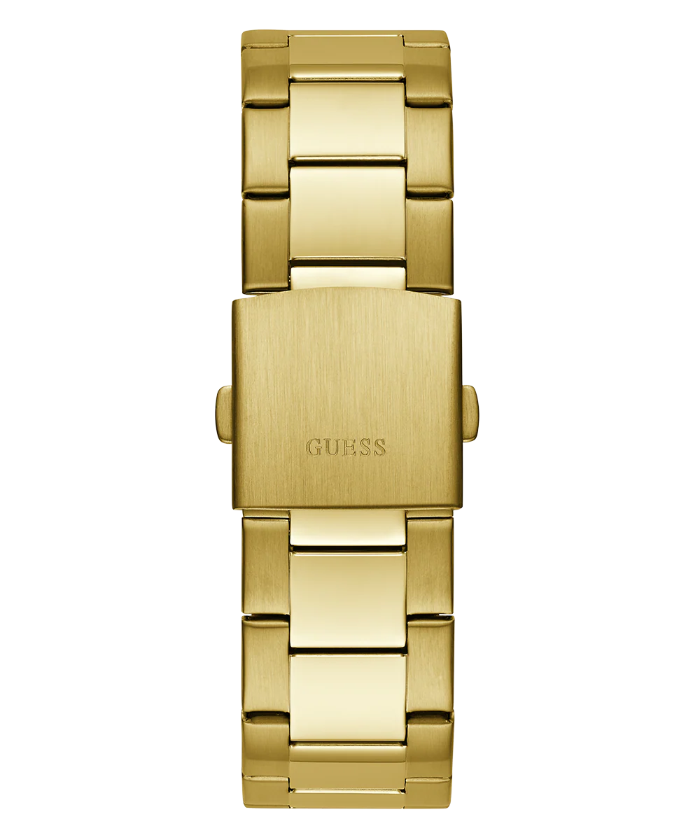 GUESS Mens Gold Tone Multi-function Watch - Image 9