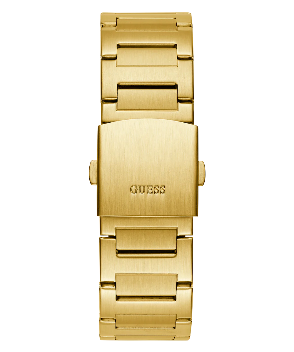 GUESS Mens Gold Tone Multi-function Watch - Image 8