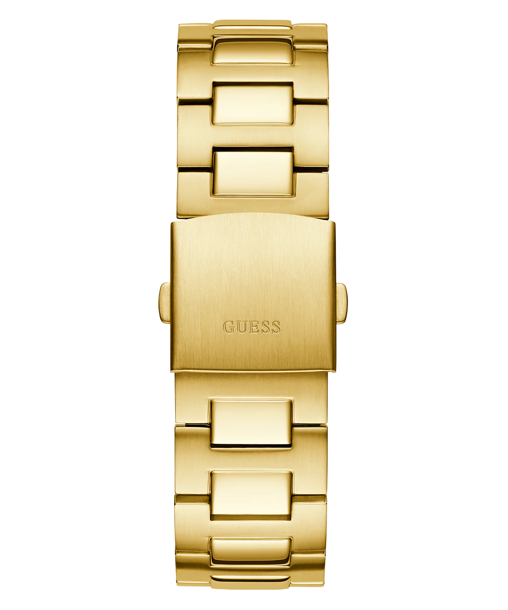 GUESS Mens Gold Tone Multi-function Watch - Image 7