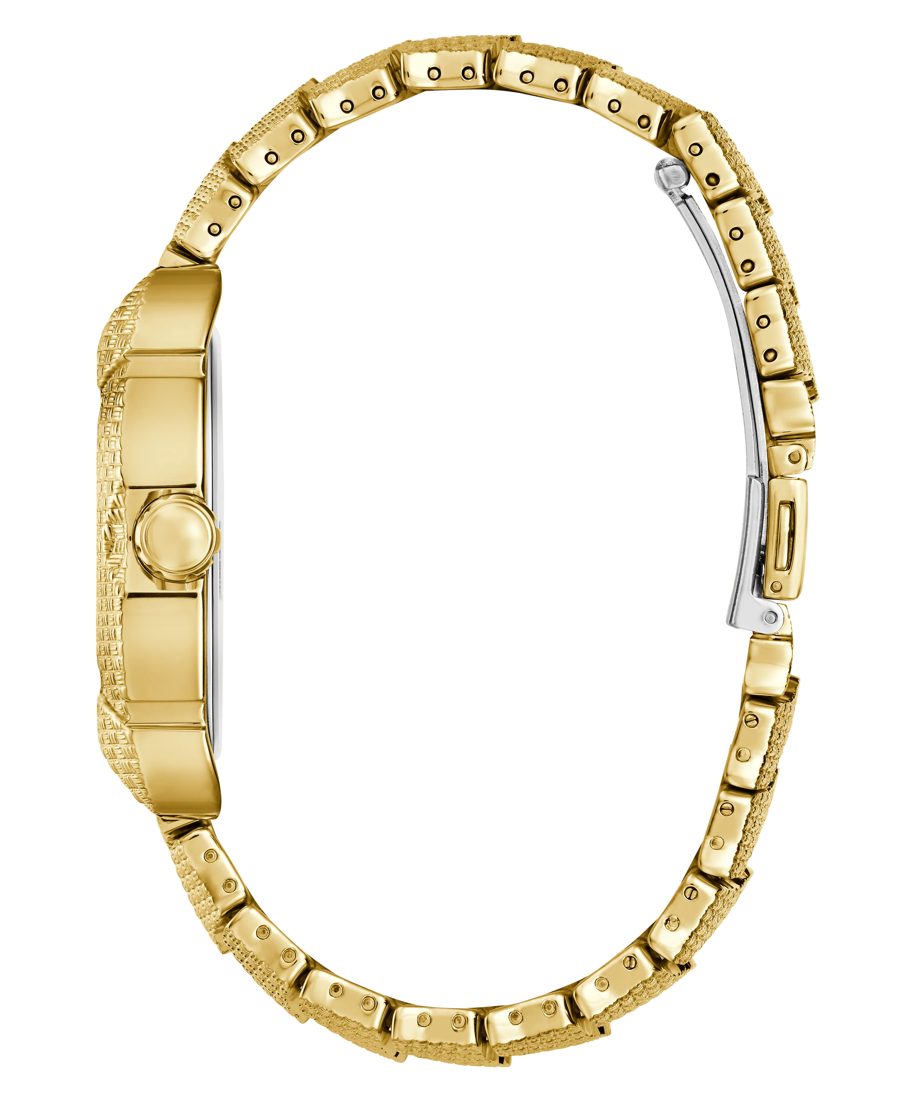GUESS Mens Gold Tone Multi-function Watch - Image 8