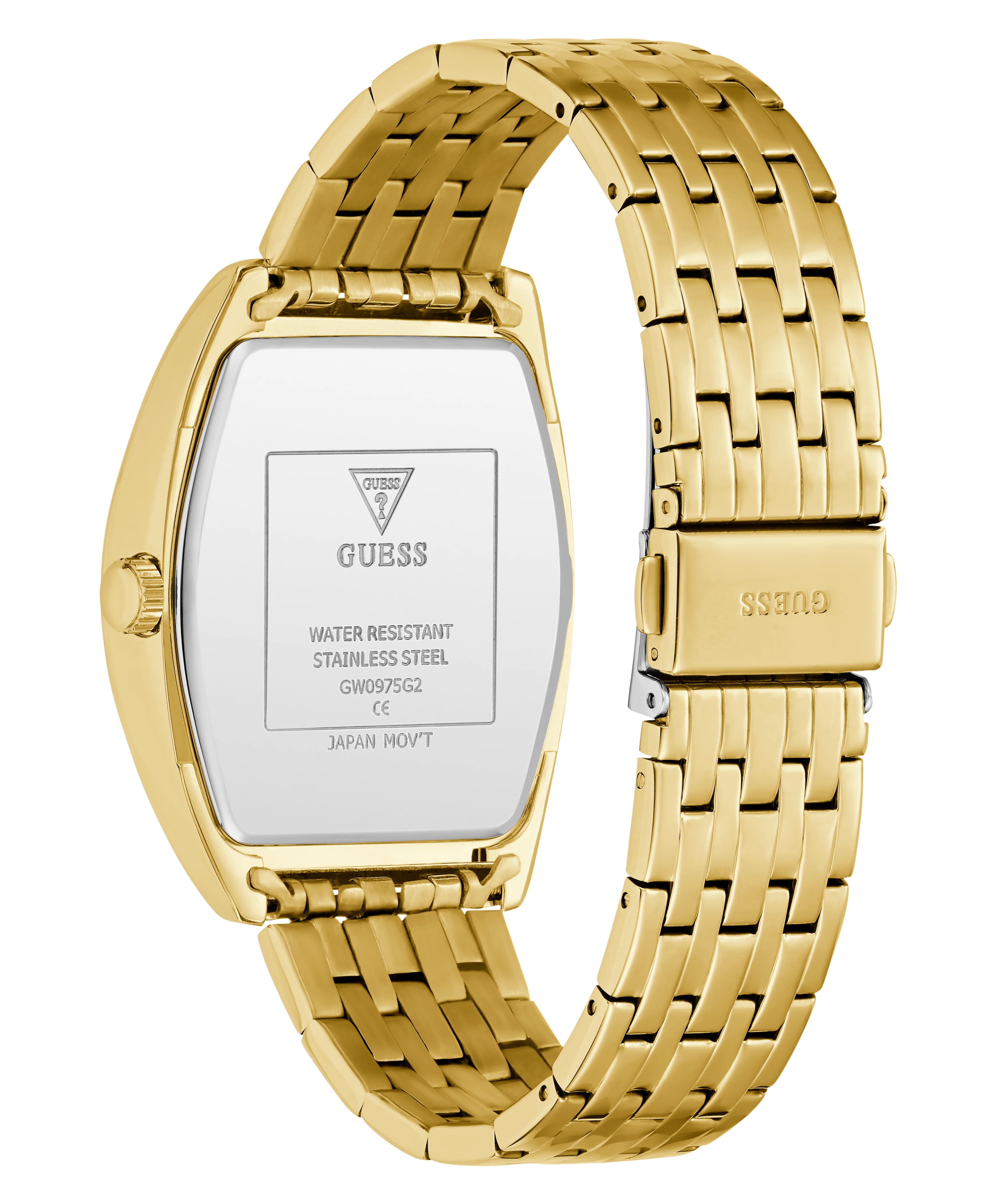 GUESS Mens Gold Tone Multi-function Watch - Image 7