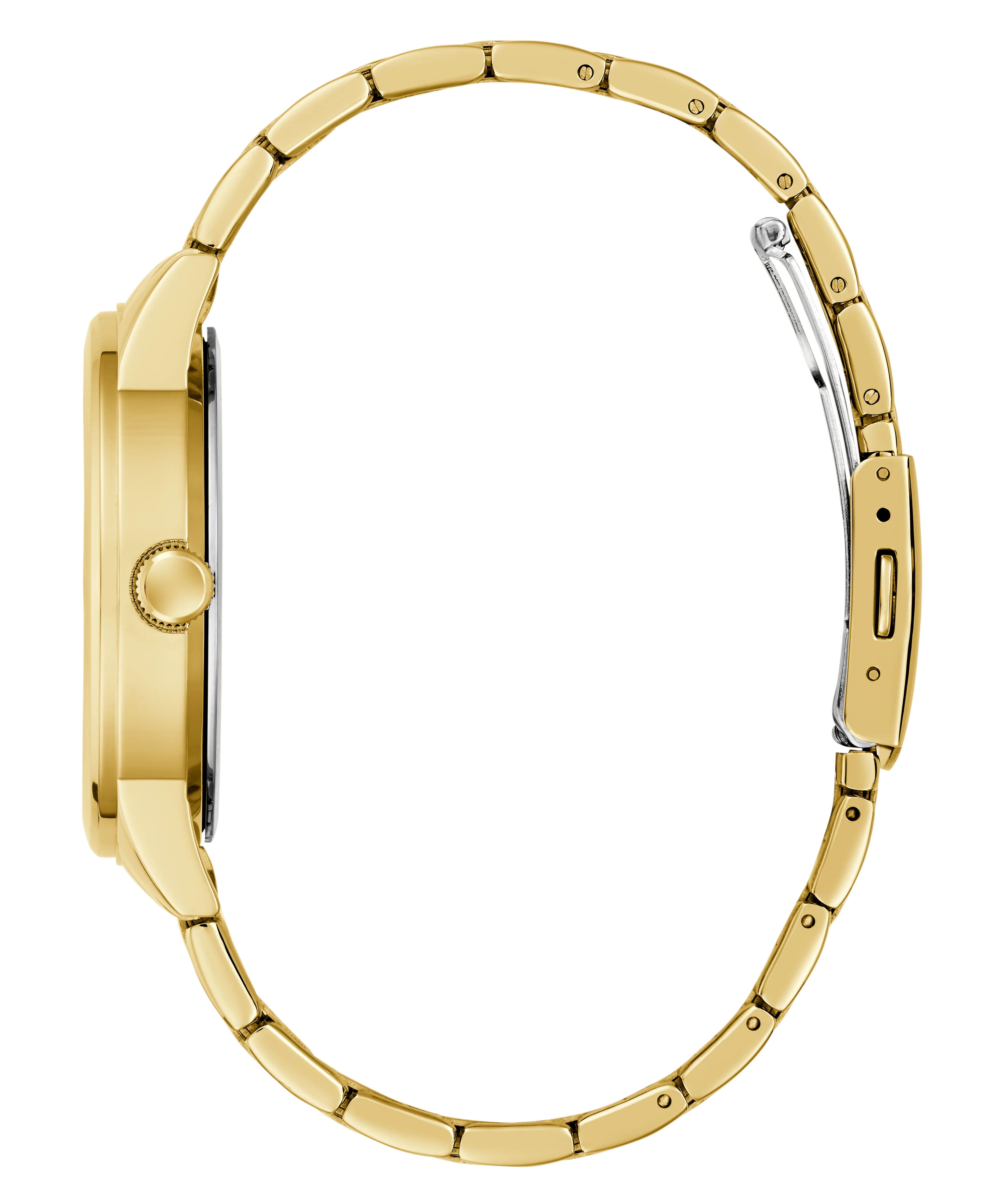 GUESS Mens Gold Tone Multi-function Watch - Image 8