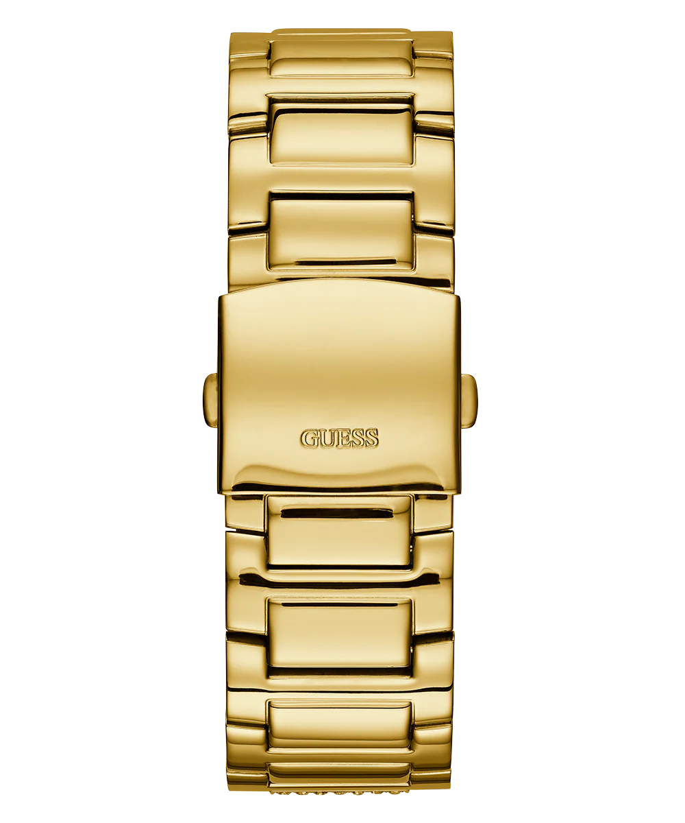 GUESS Mens Gold Tone Multi-function Watch - Image 8