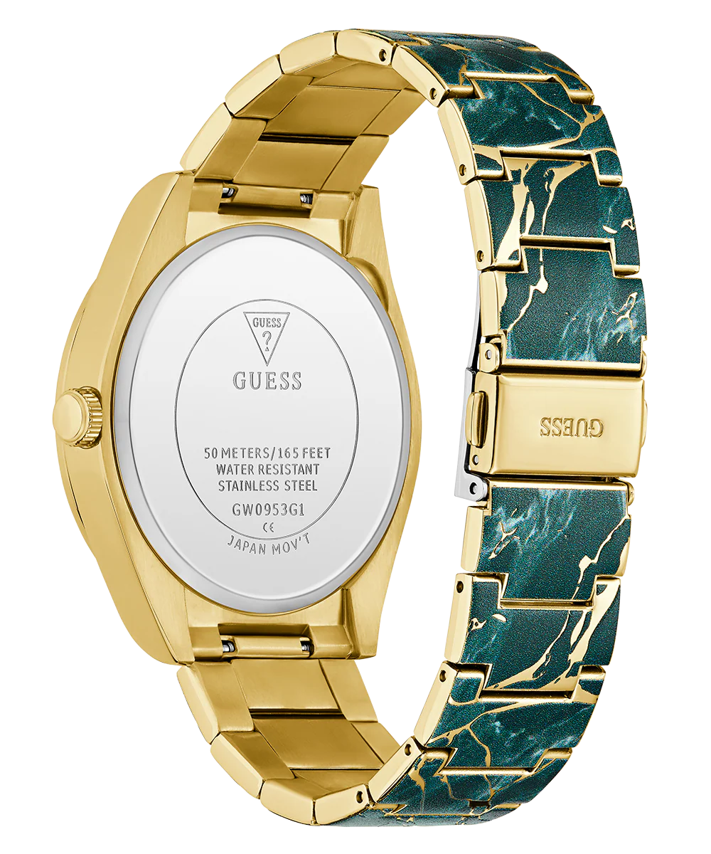 GUESS Mens Green Multi-function Watch - Image 7