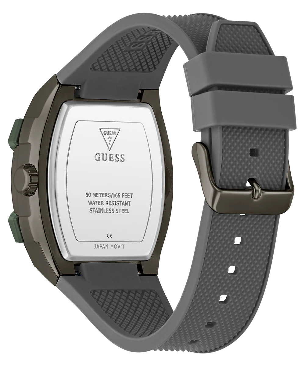 GUESS Mens Grey Gunmetal Multi-function Watch - Image 7