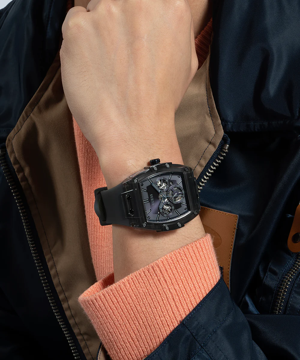 GUESS Mens Grey Multi-function Watch - Image 11