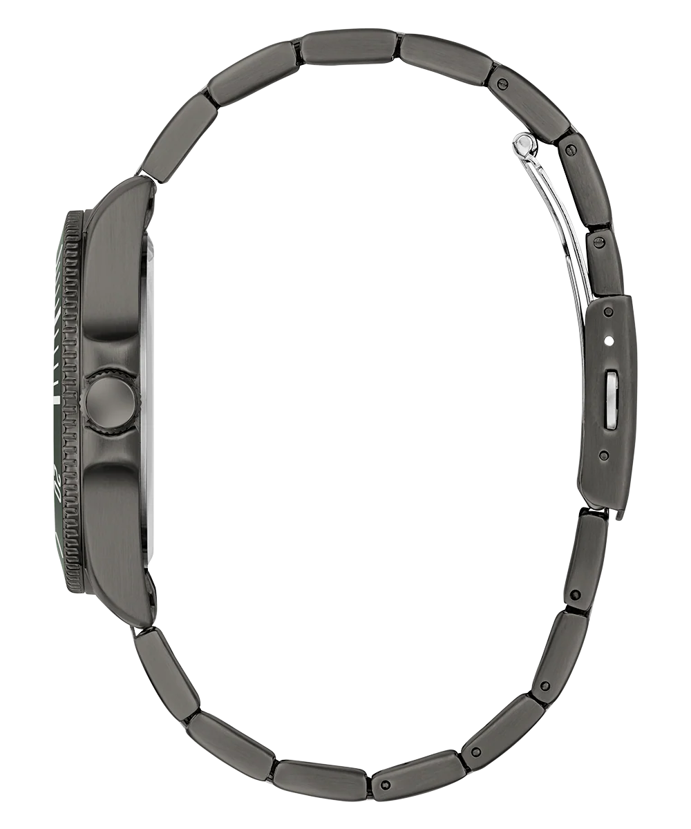 GUESS Mens Gunmetal Analog Watch - Image 8