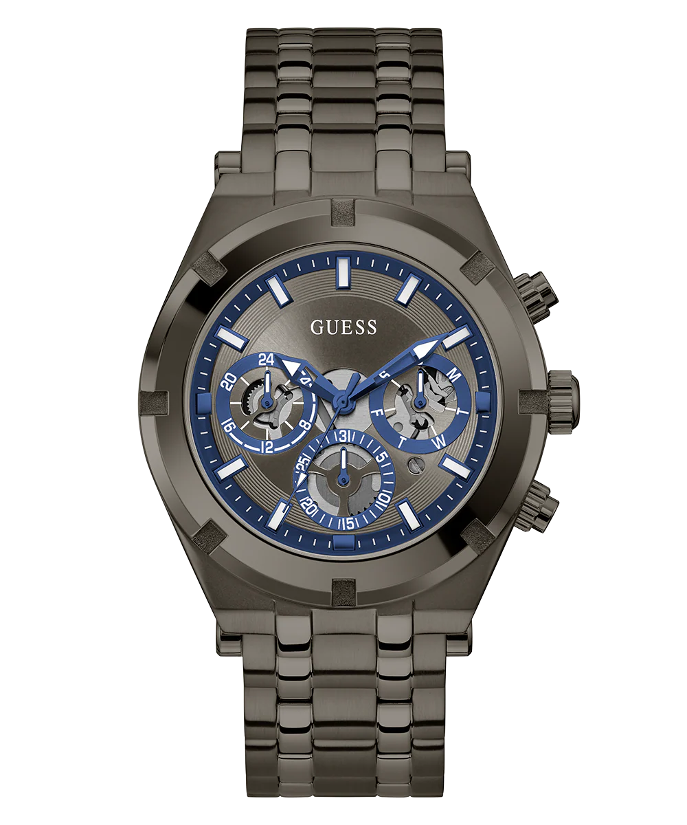 GUESS Mens Gunmetal Multi-function Watch - Image 3