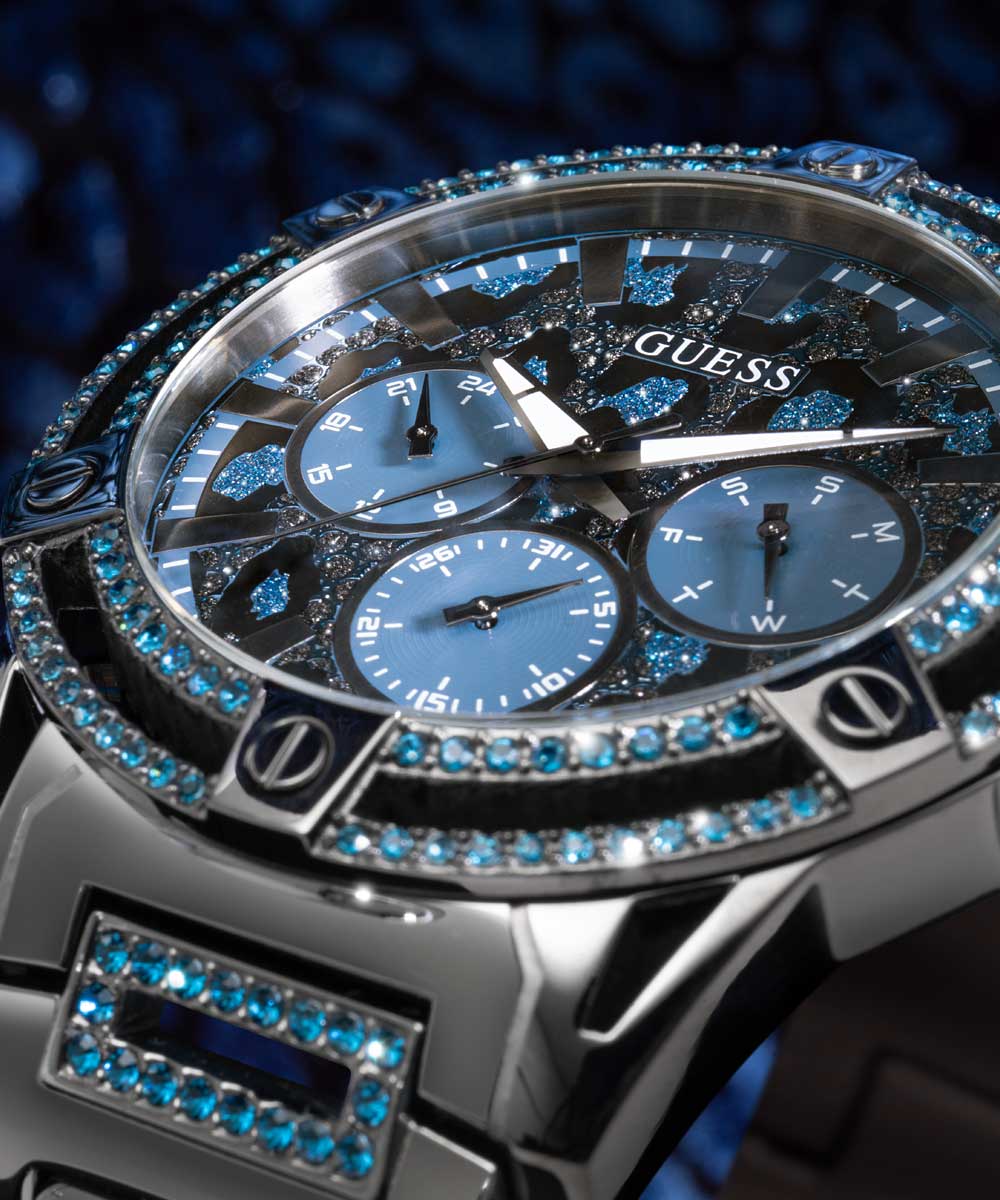 GUESS Mens Gunmetal Multi-function Watch - Image 3