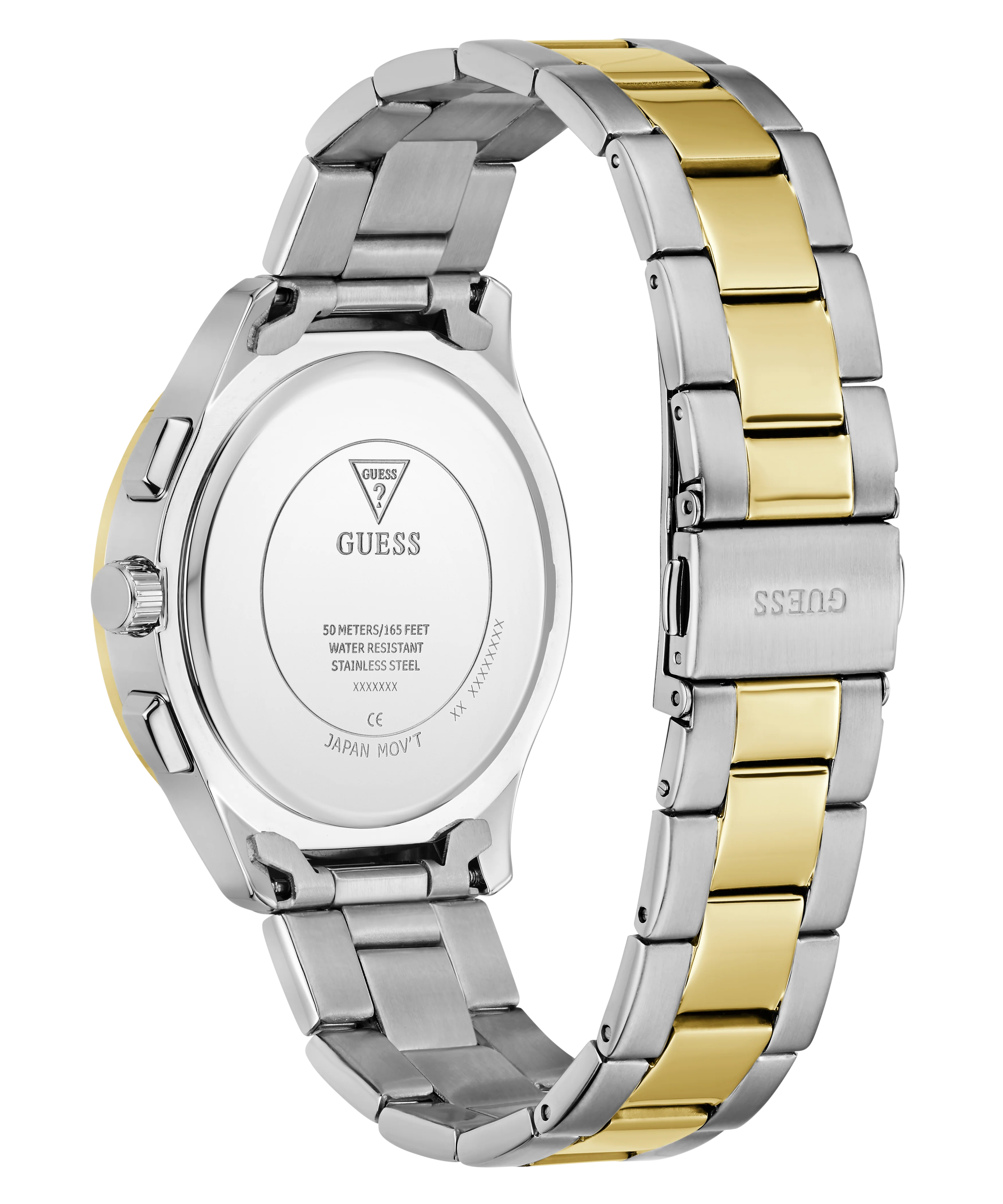 GUESS Mens Palmer 2-Tone Analog Watch - Image 7
