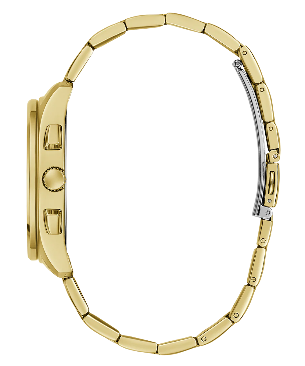 GUESS Mens Palmer Gold Tone Analog Watch - Image 8