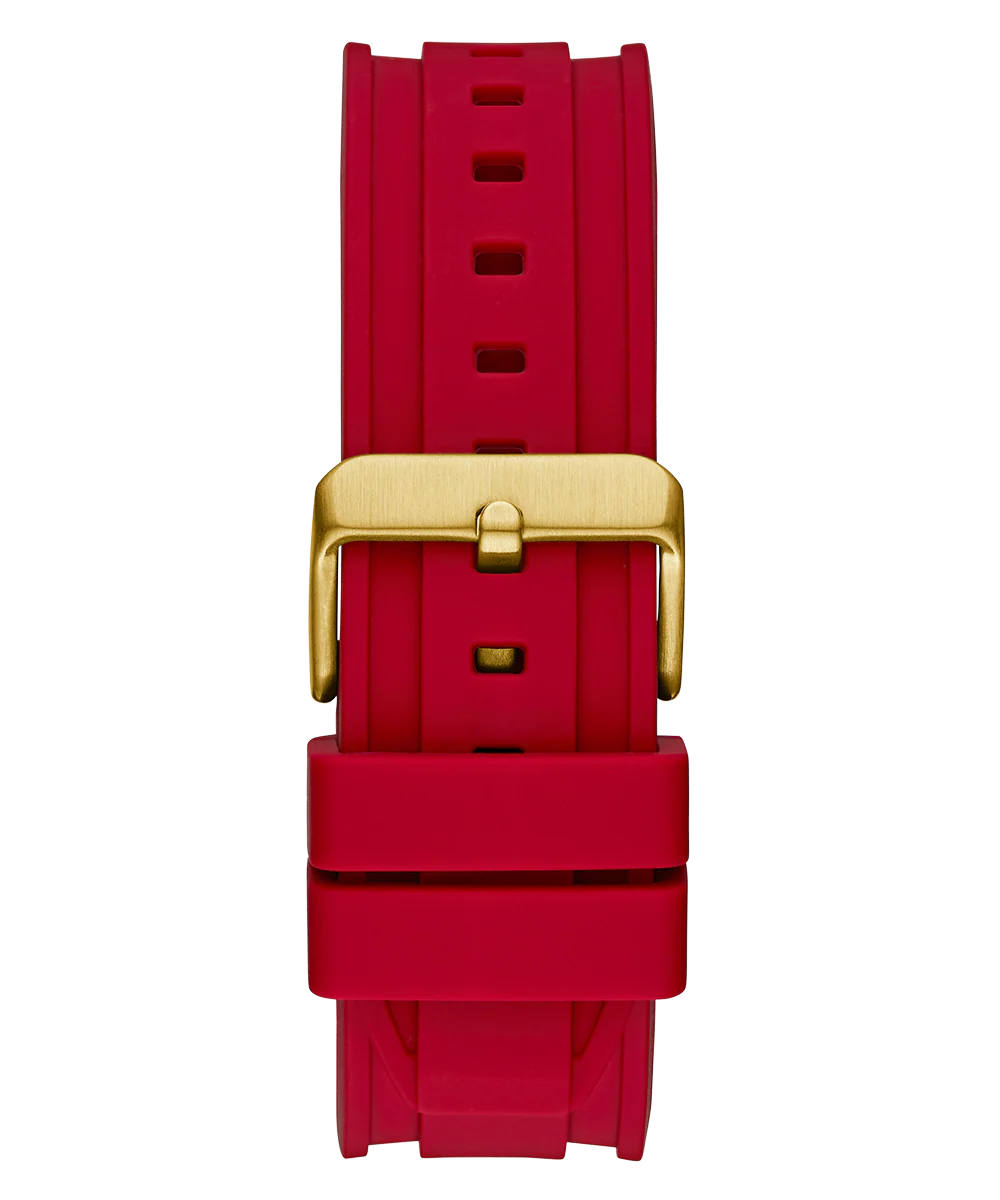 GUESS Mens Red 2-Tone Multi-function Watch - Image 8