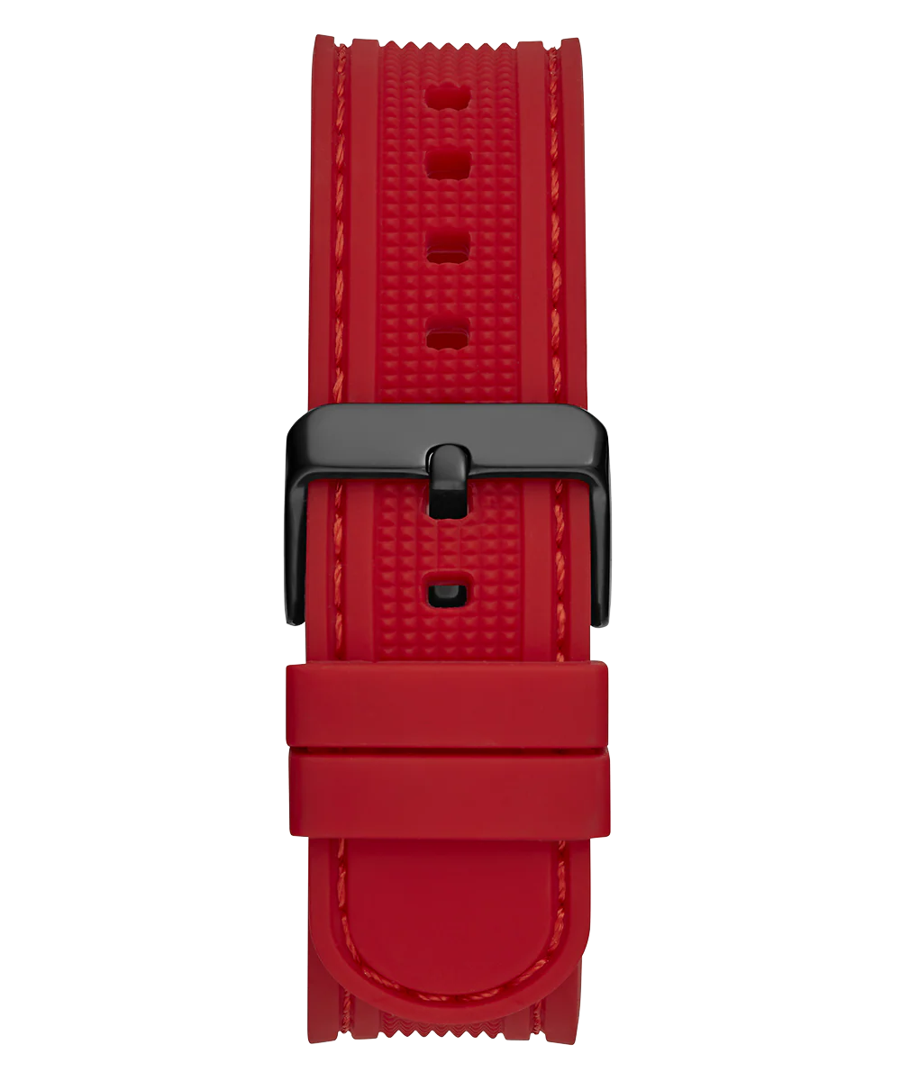 GUESS Mens Red Black Analog Watch - Image 3