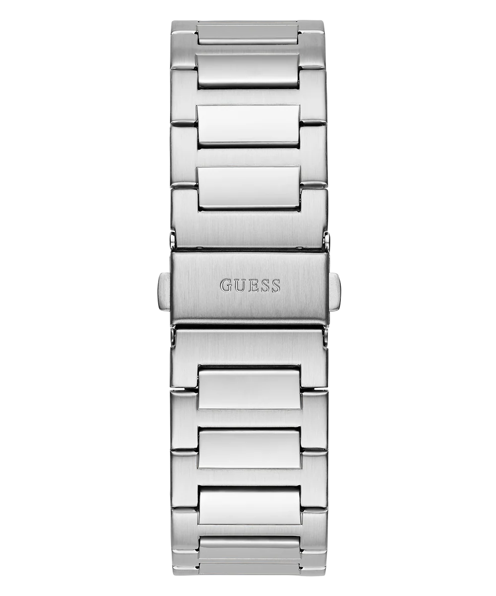 GUESS Mens Silver Tone Analog Watch - Image 8