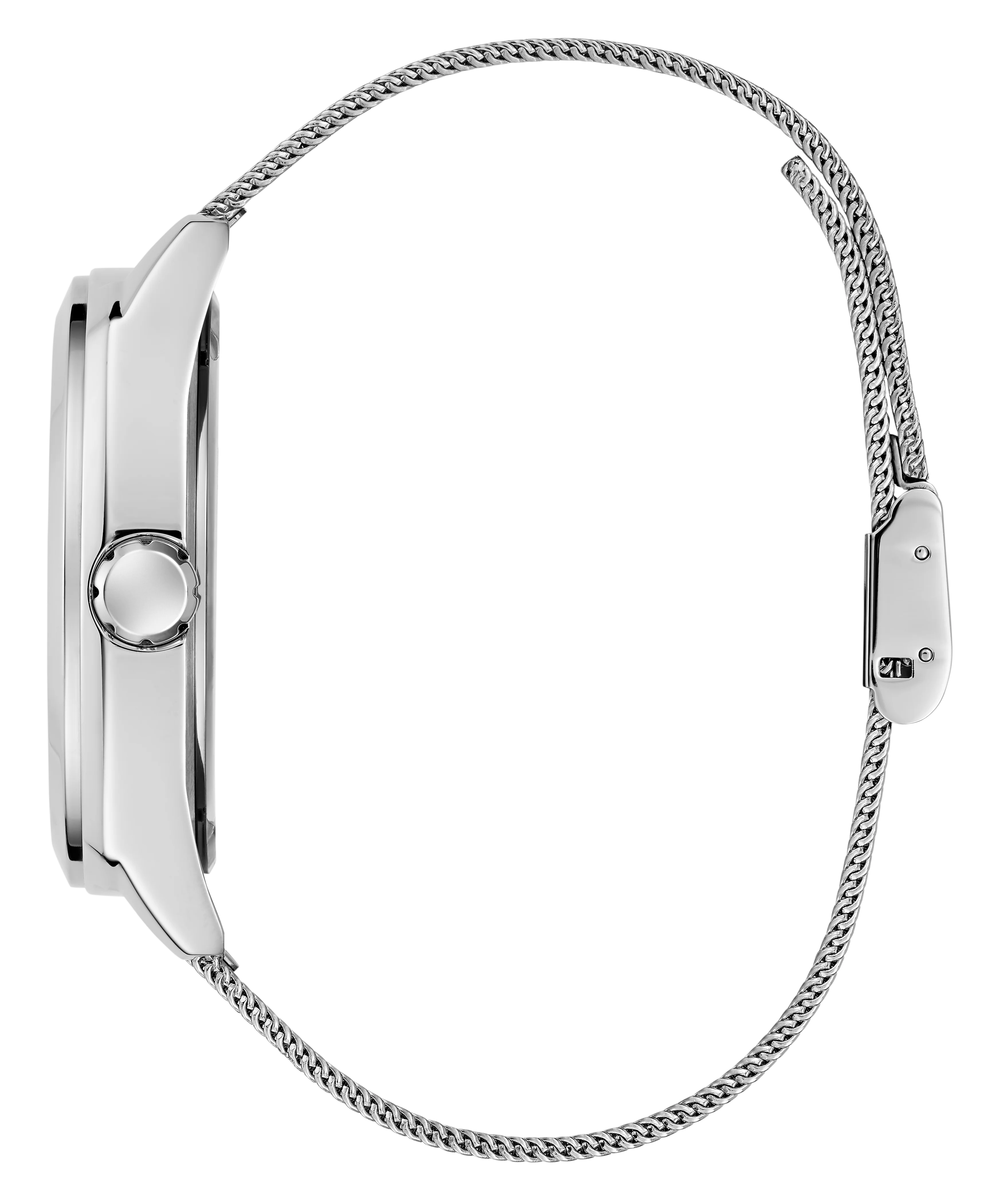 GUESS Mens Silver Tone Analog Watch - Image 7