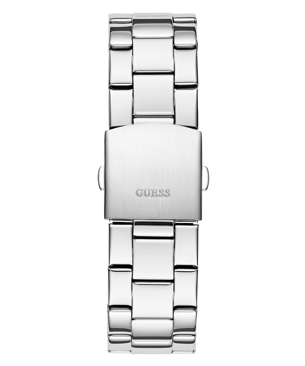 GUESS Mens Silver Tone Analog Watch - Image 8