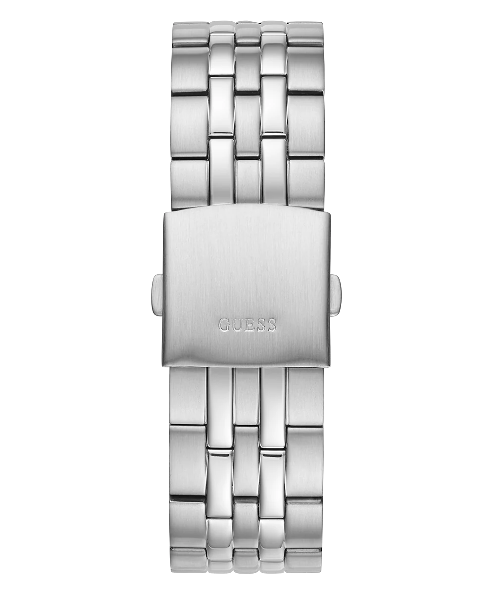 GUESS Mens Silver Tone Day/Date Watch - Image 5